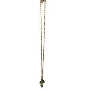 Signed Carolee Womens Long Gold Chain Necklace with Starfish Shell‎